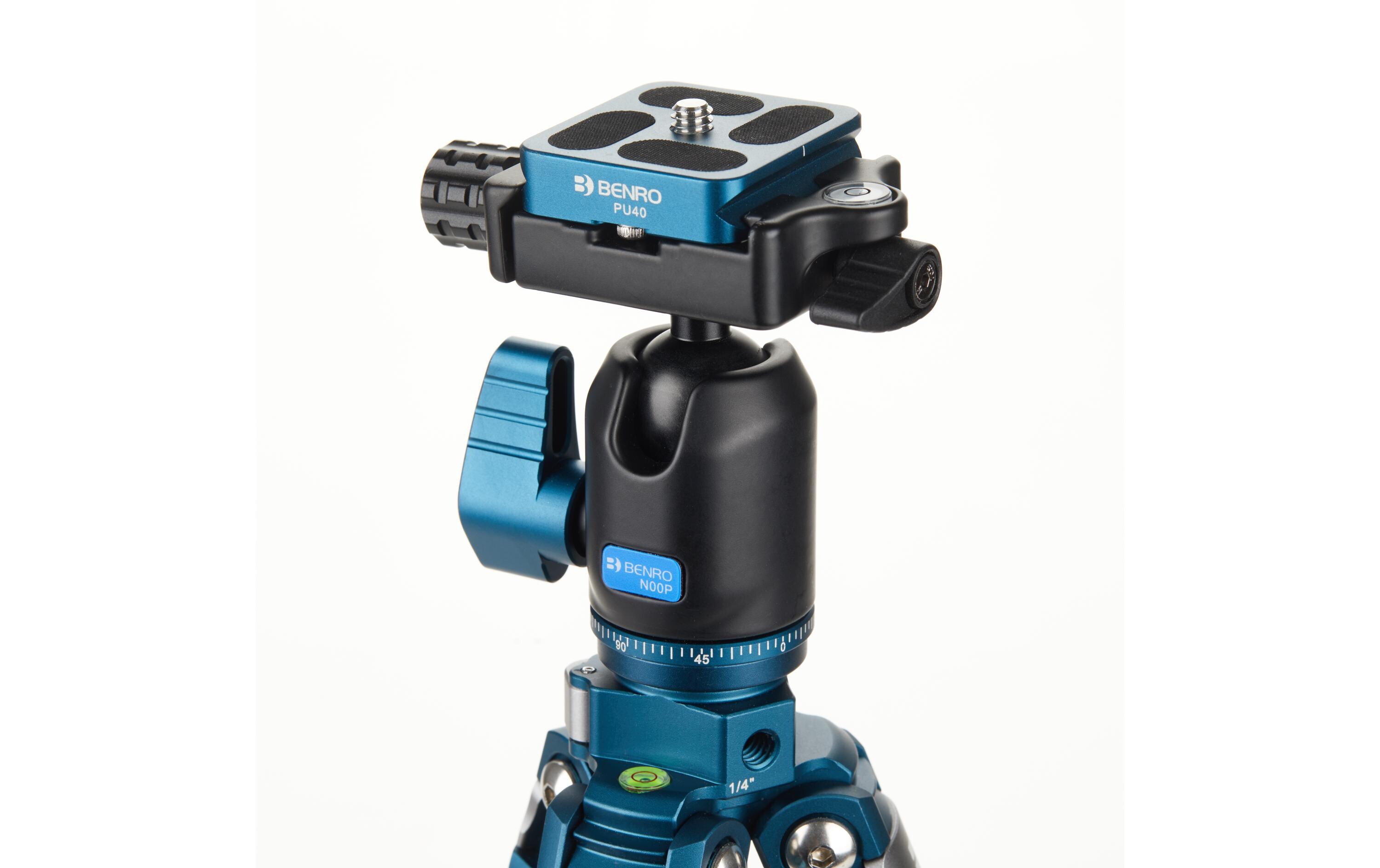 Stativ TCBH15N00P Cyanbird Kit Alu Carbon<br>Kompaktes Stativ aus Kohlefaser und Aluminium