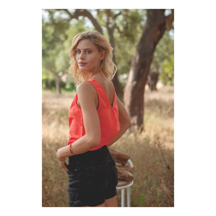 Marlot Paris Top Jane - Collection Femme | Orange