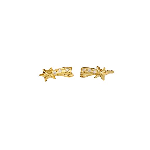 Maanesten Zeke Øreringe, Gold Plated