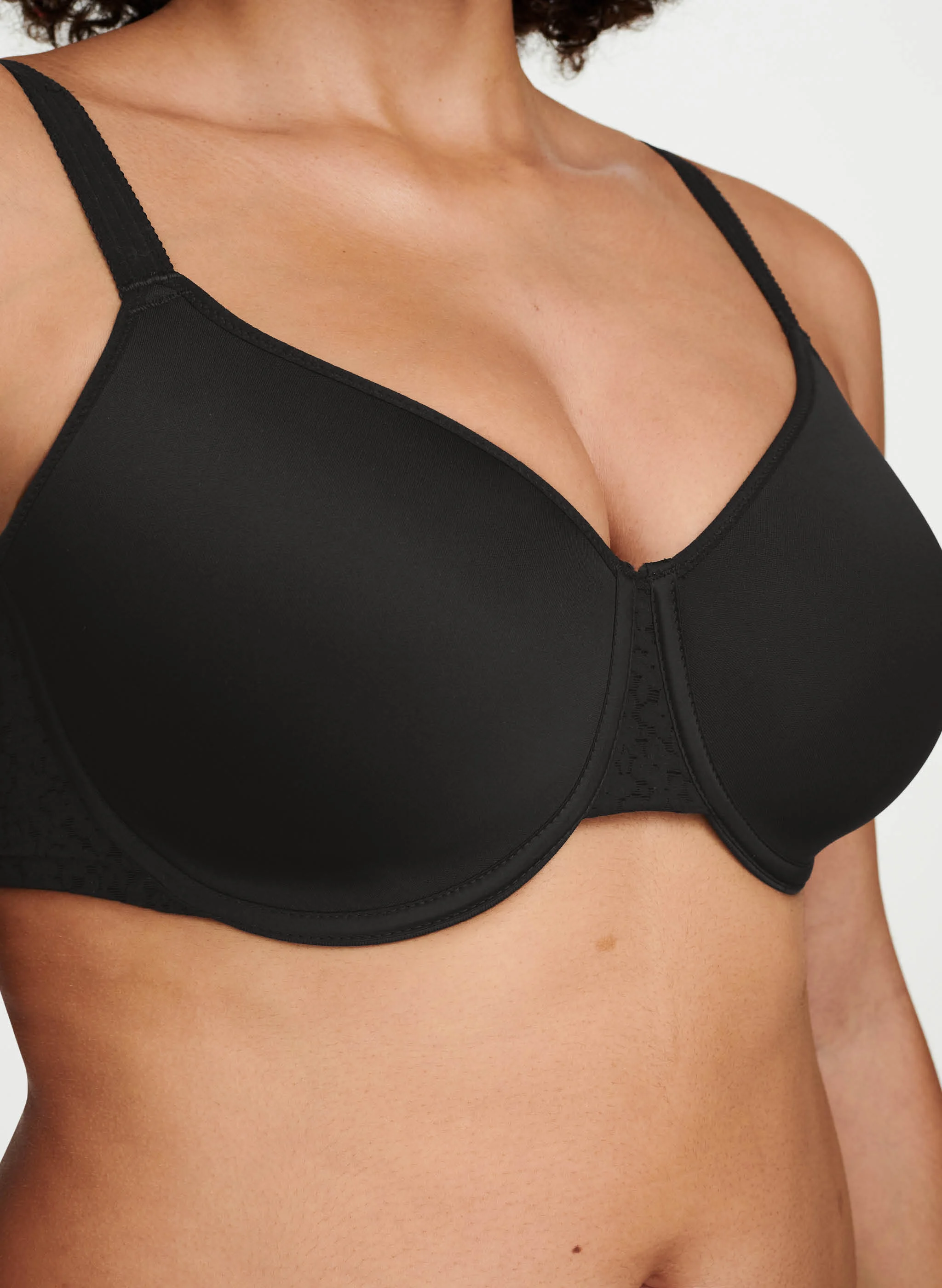 NORAH - Soutien-gorge spacer emboîtant en dentelle | Noir