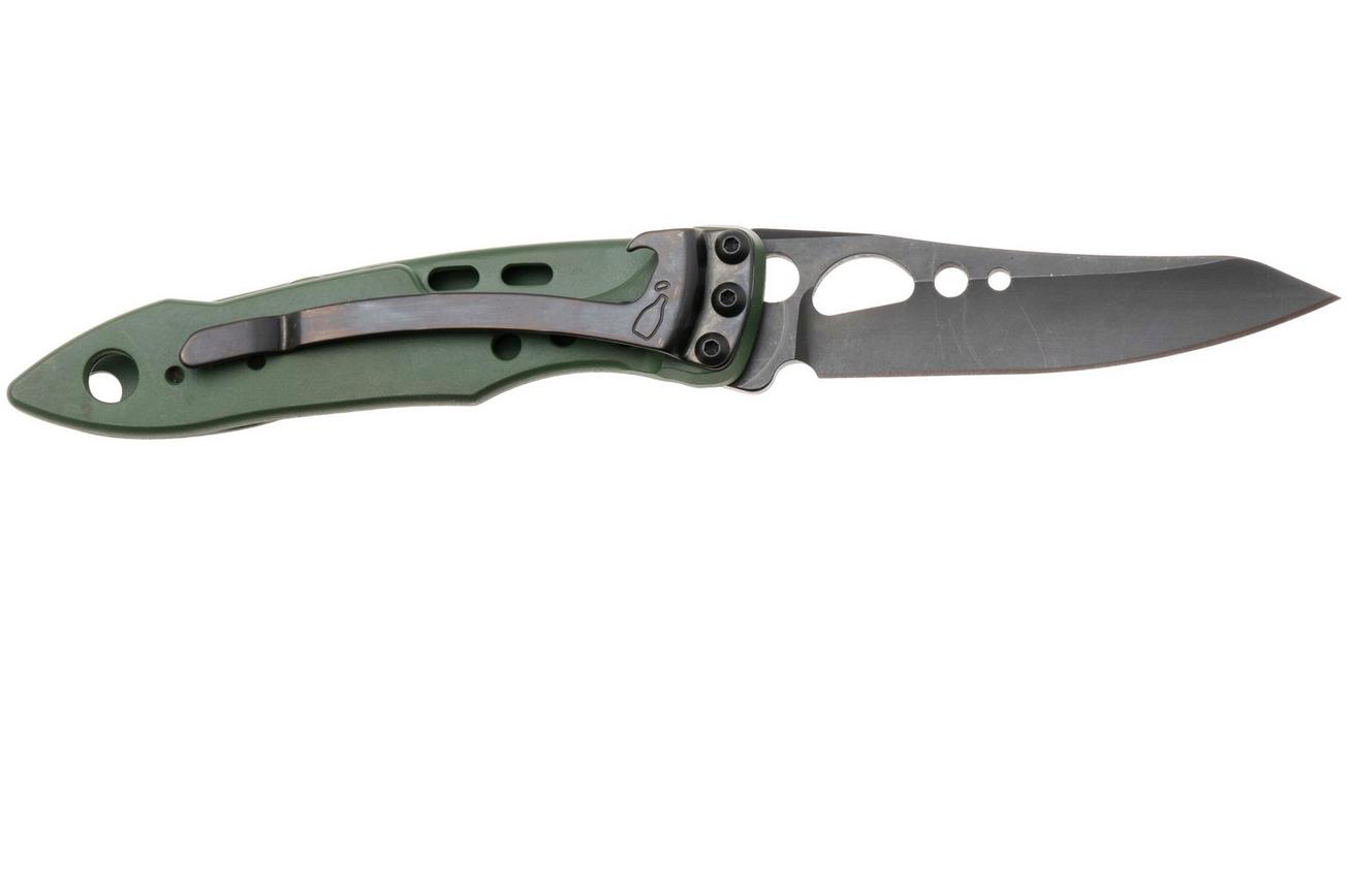 Leatherman Skeletool Knife KB 833161 Black Oxide 420HC, OD Green, zakmes