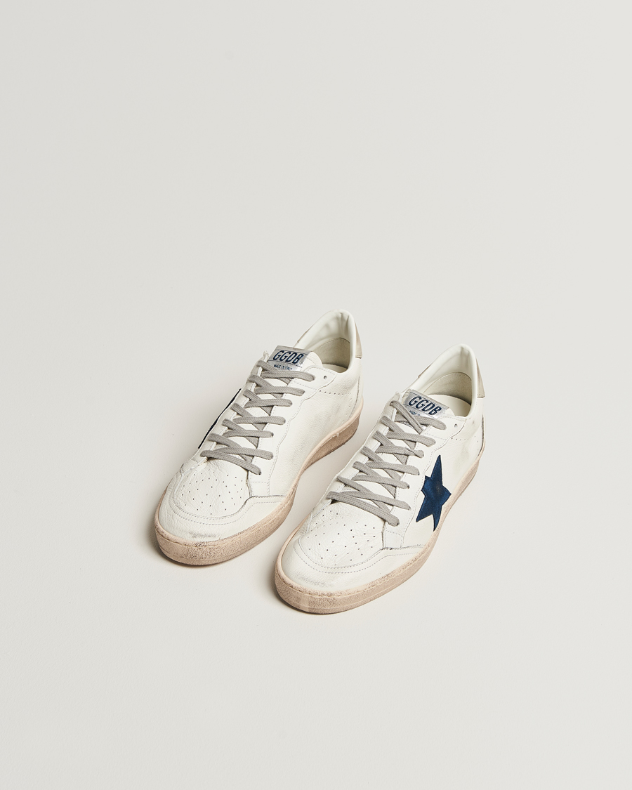 Golden Goose Ball Star Sneakers White/Navy