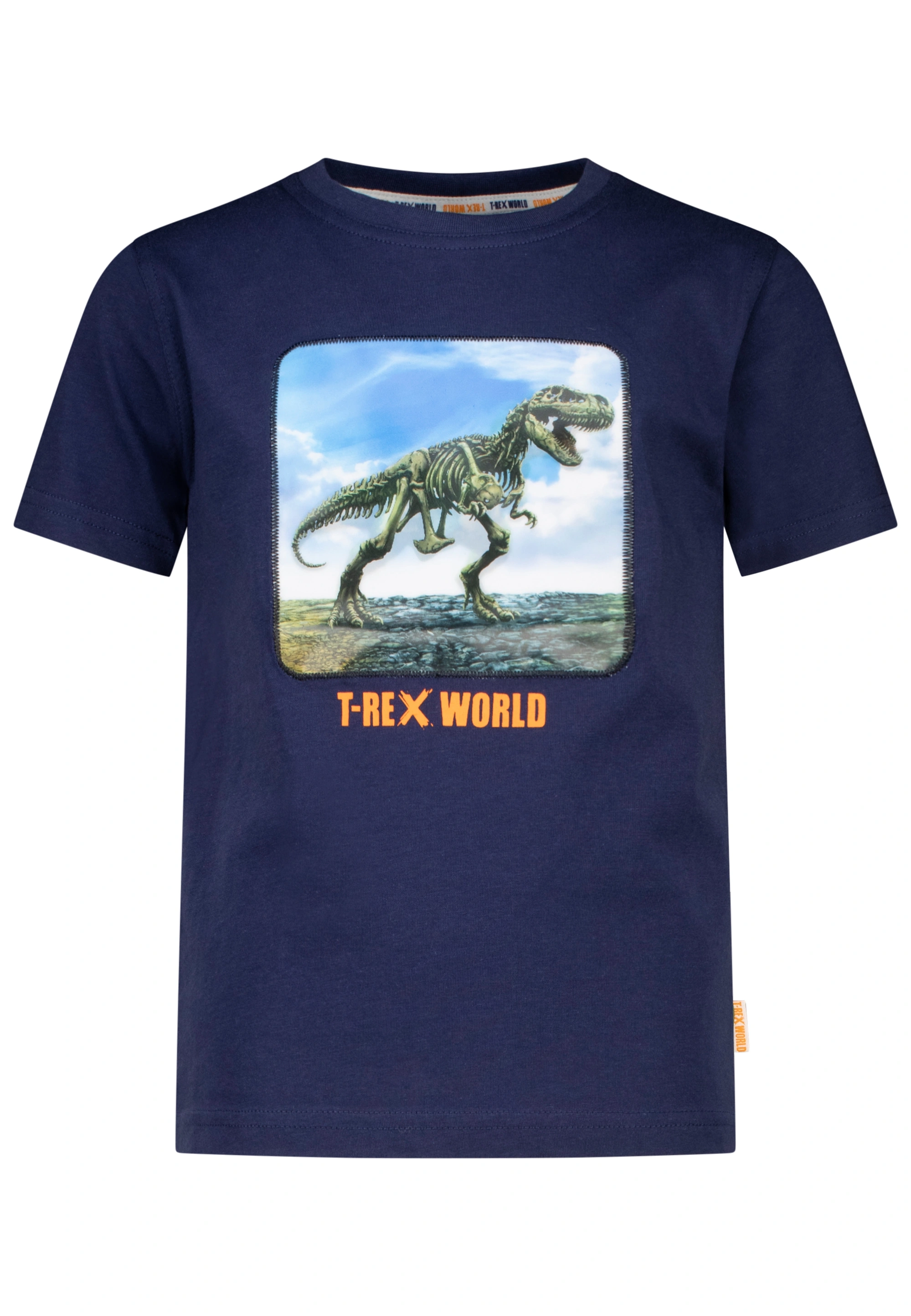 T-Shirt T-REX WORLD in true navy