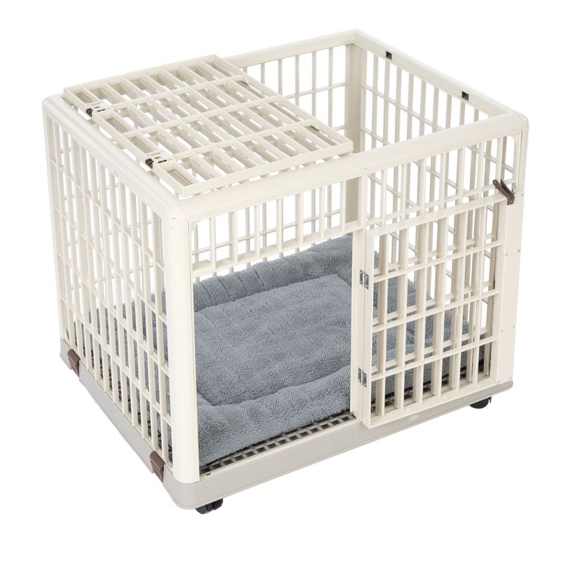 Cage d'intérieur TIAKI avec coussin pour chien