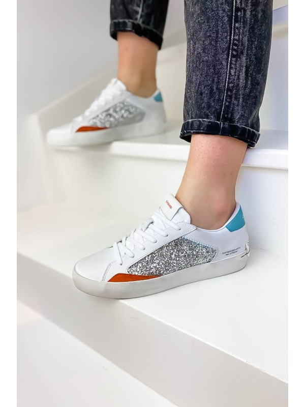 Sneakers LOW TOP DISTRESSED Multicolor - Crime London