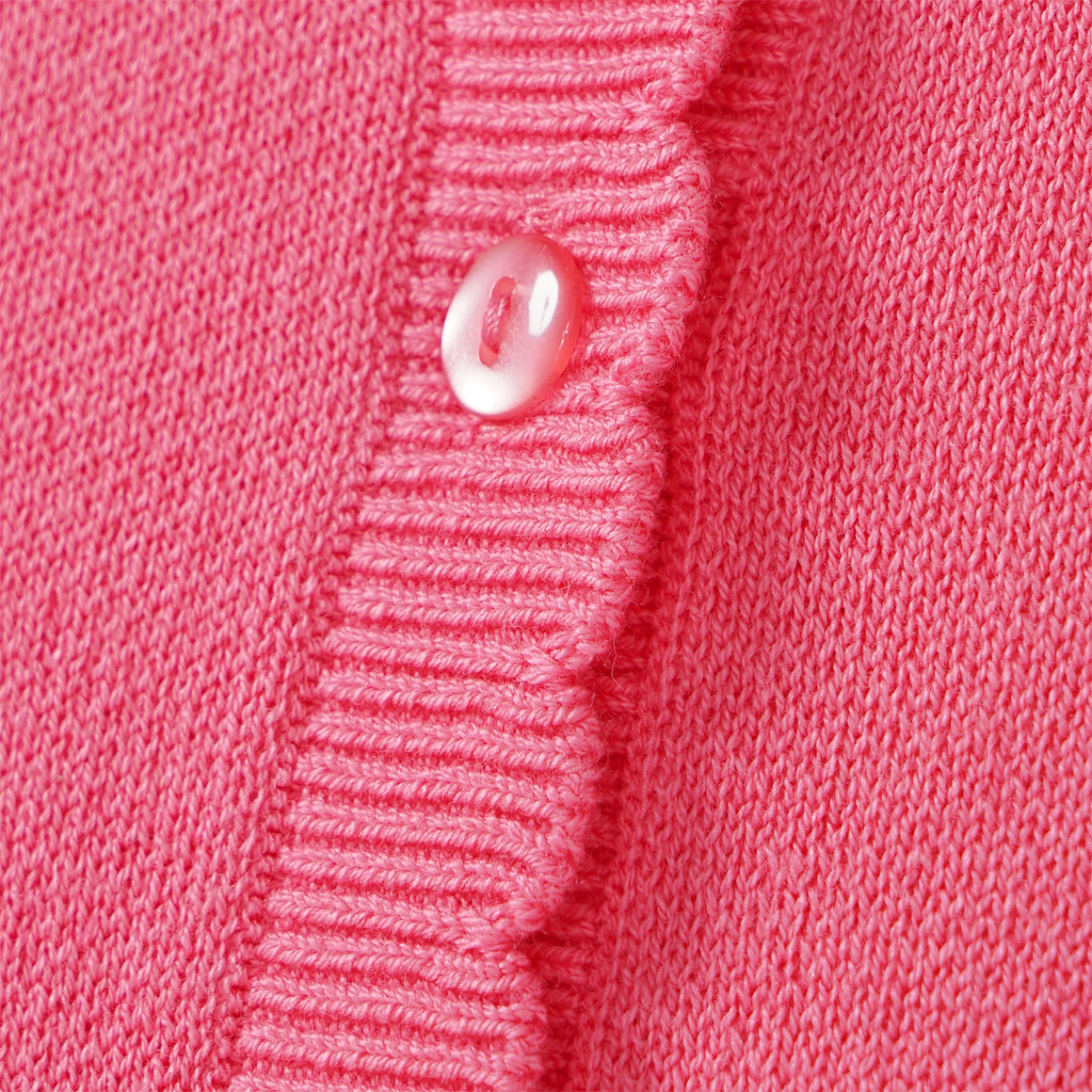 Yigga Mädchen Cardigan mit Knopfleiste pink