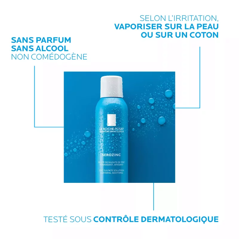 Serozinc Solute de Sulfate de Znc Assainissant Apaisant - 150ml