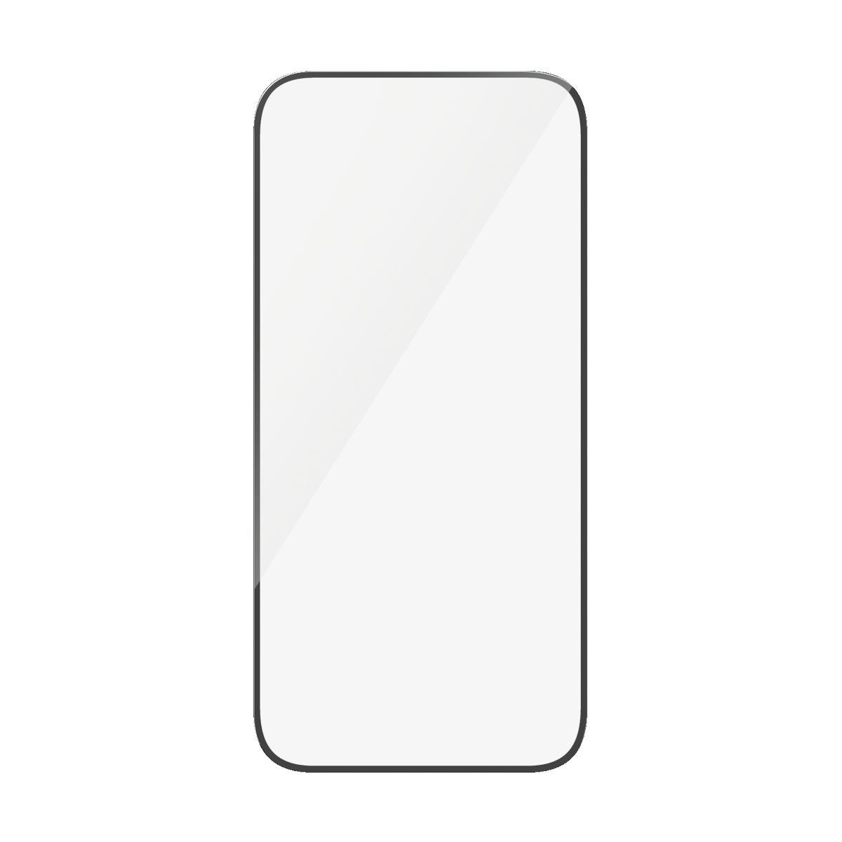 iPhone 16 Pro Max Antibakterielles Ultra Wide Fit Panzer Glas Displayschutz Case Friendly (2864)