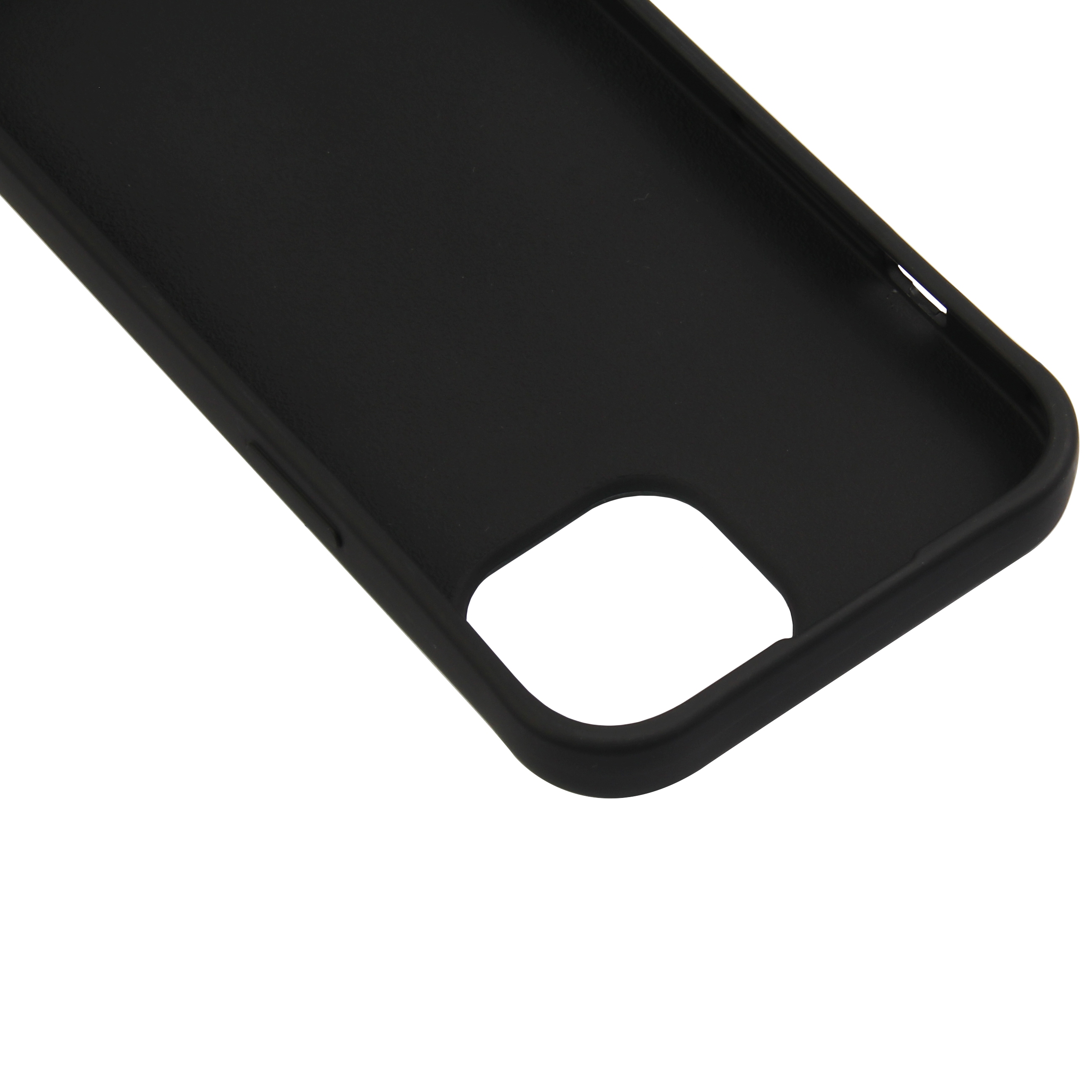 Handyhülle mit Band iPhone 15 schwarz