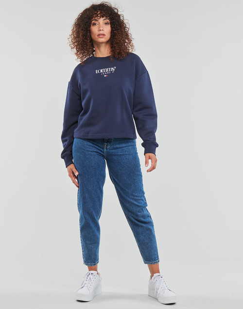 Tommy Jeans - MOM JEAN UHR TPRD DF6134 - Bleu