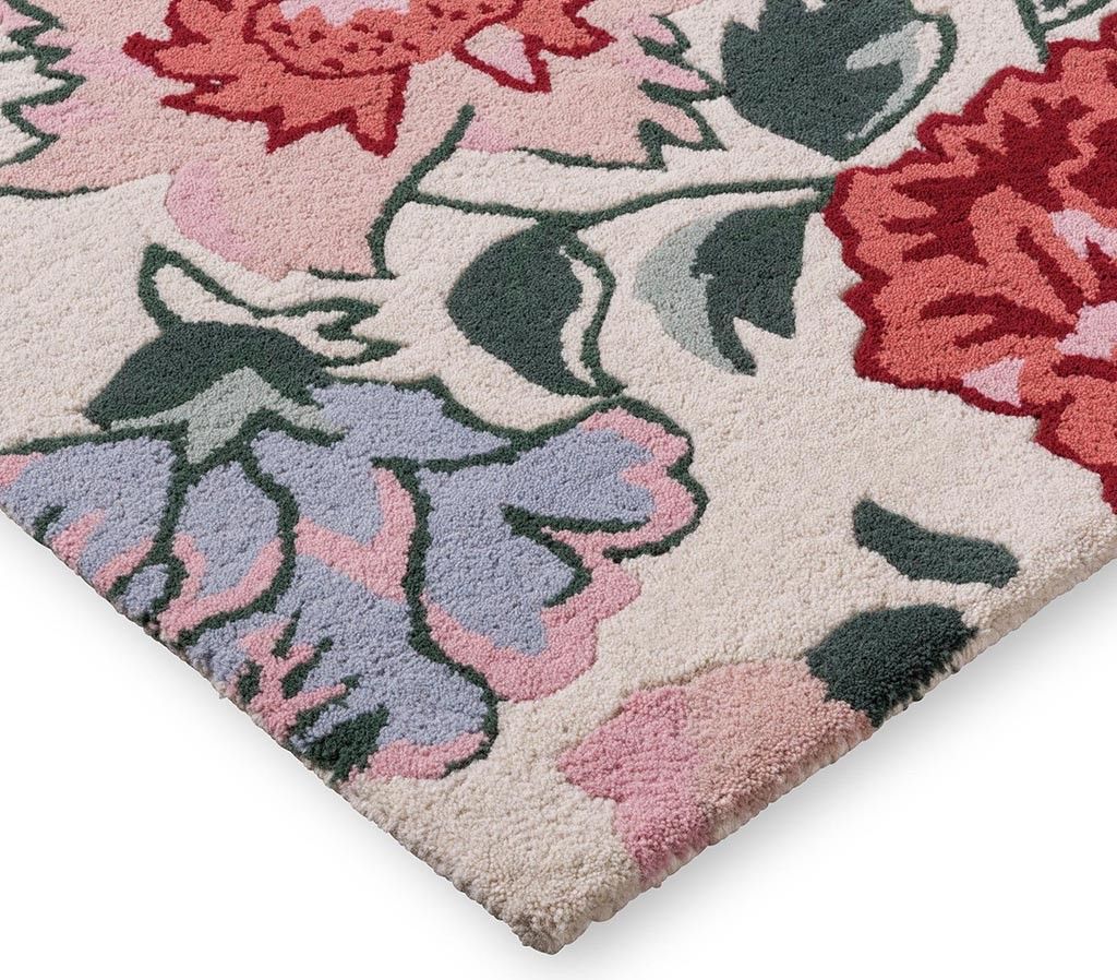 Vloerkleed Poppy Red Wendling Floral