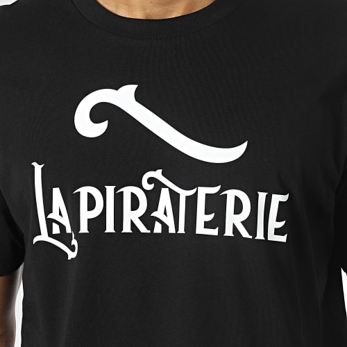 Tee Shirt Oversize Large Logo Noir Blanc