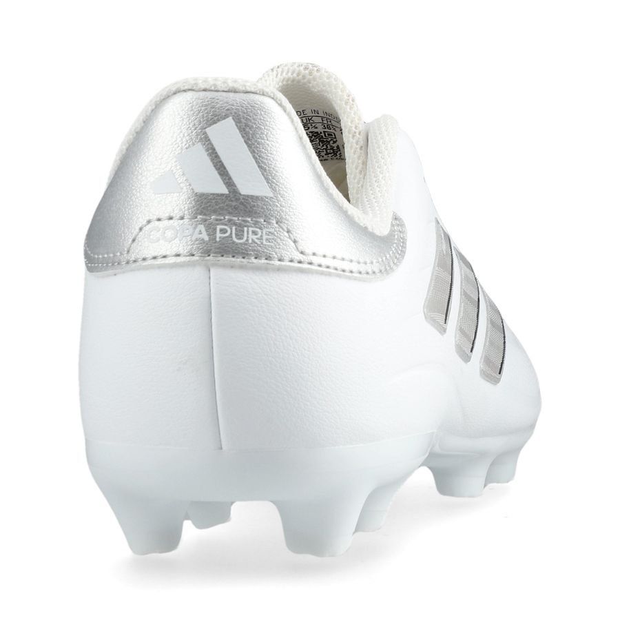 adidas Copa Pure 2 League FG Pearlized - Blanc/Argenté Enfant