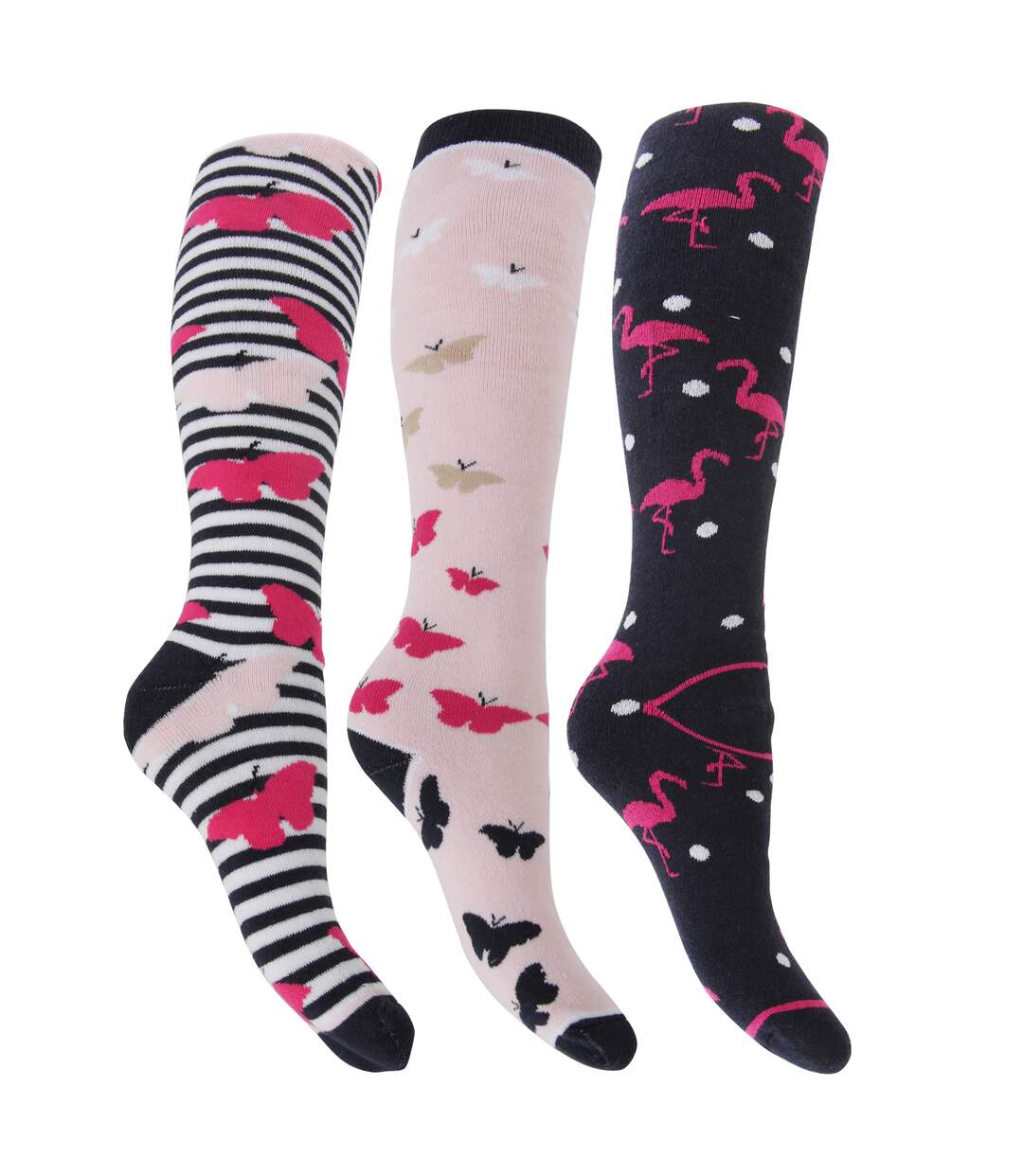Chaussettes thermiques - Femme (Bleu/ rose) - UTW505