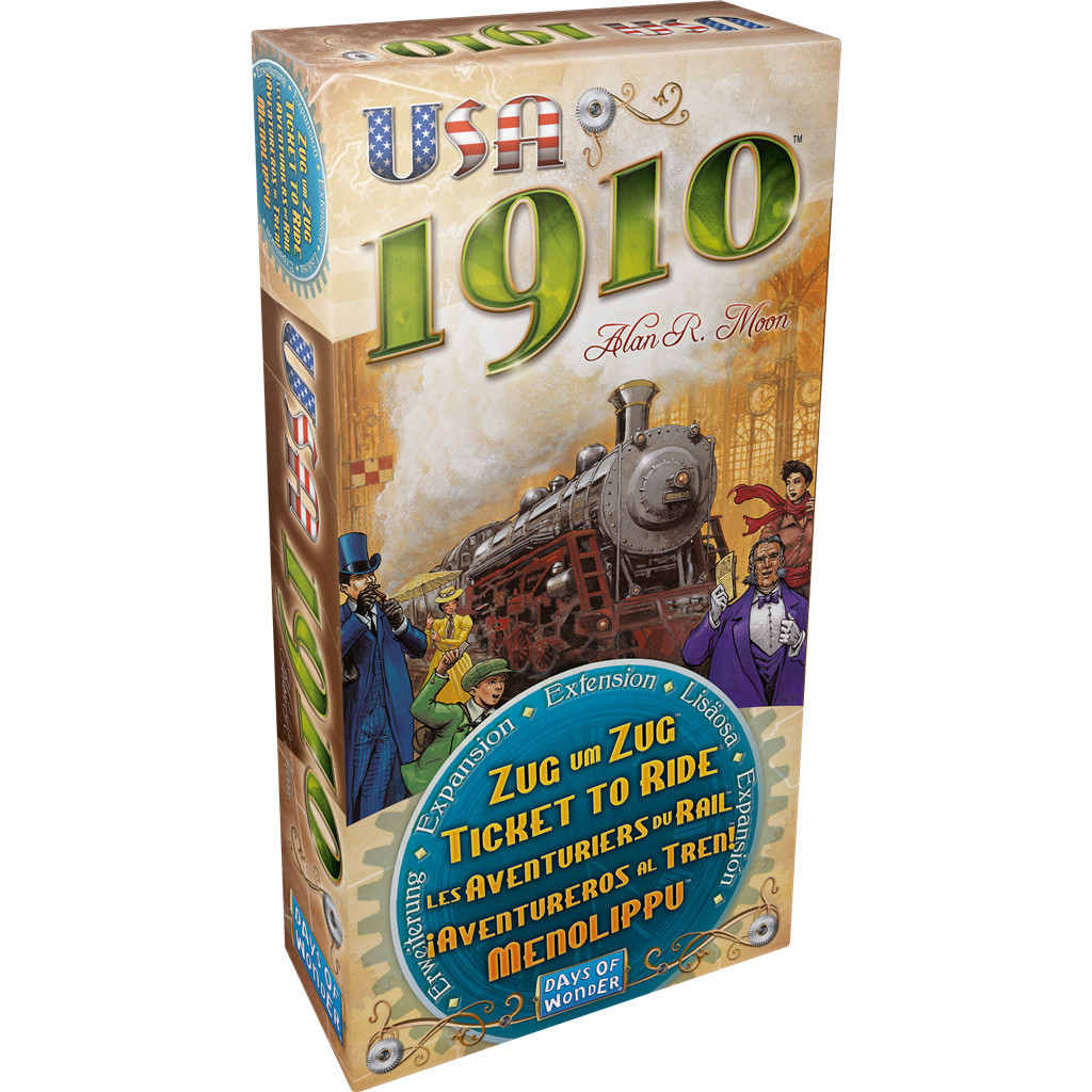 Les Aventuriers du Rail - Extension 1910