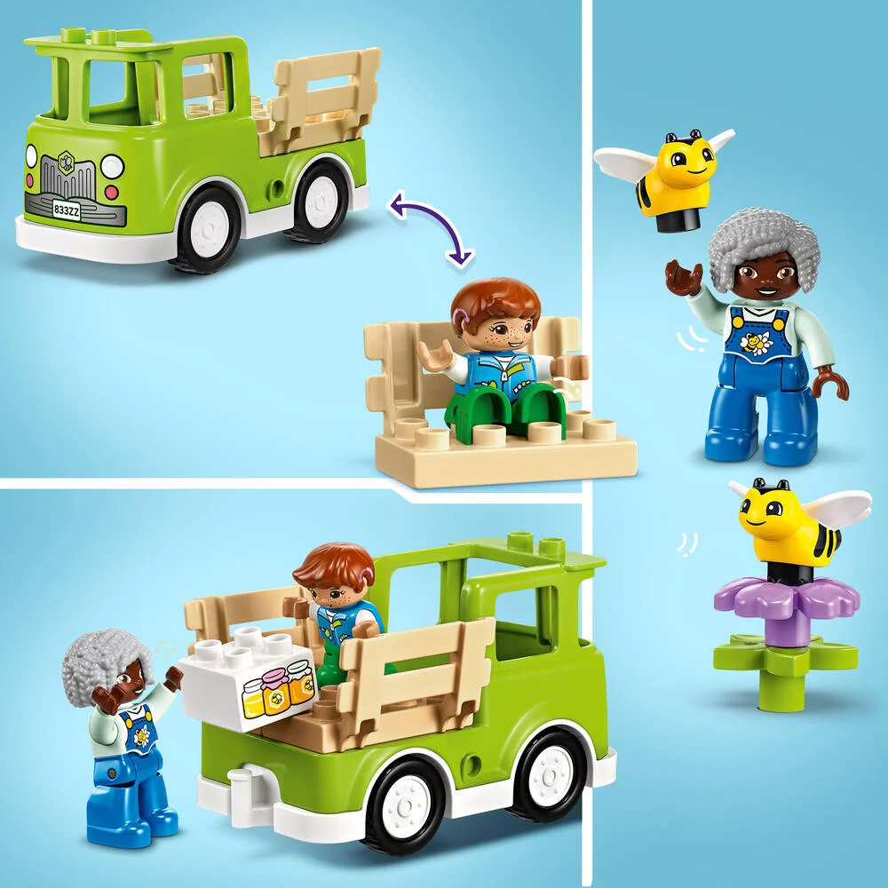 LEGO®DUPLO®MA VILLE 10419 - PRENDRE SOIN DES ABEILLES ET DES RUCHES
