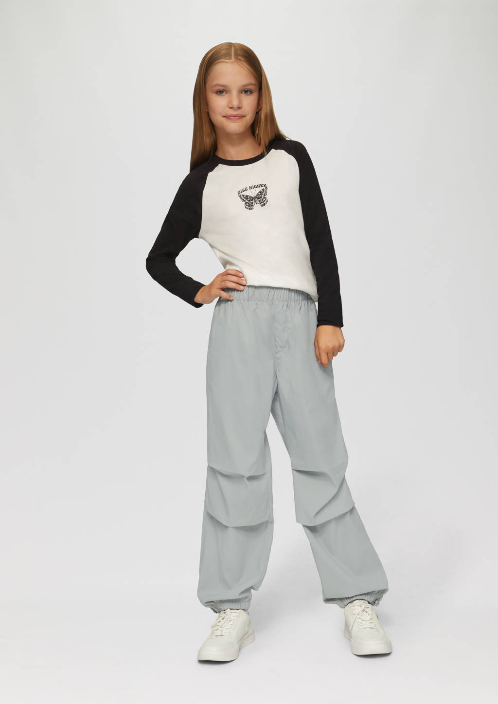 s.Oliver broek lichtgrijs