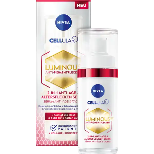 Cellular Luminous 630 Anti-Pigmentflecken Altersflecken Serum