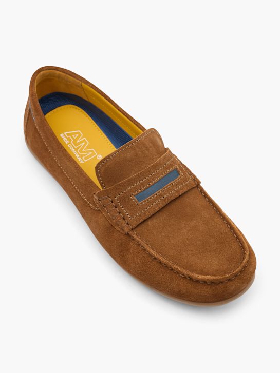 AM SHOE Loafer Cognac