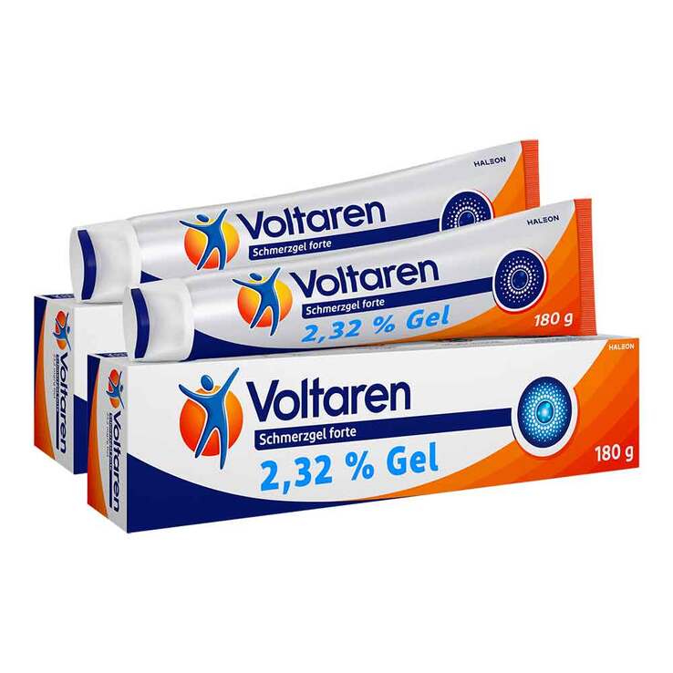 Voltaren Schmerzgel forte 23,2 mg/g Gel mit Diclofenac, 2x180 g