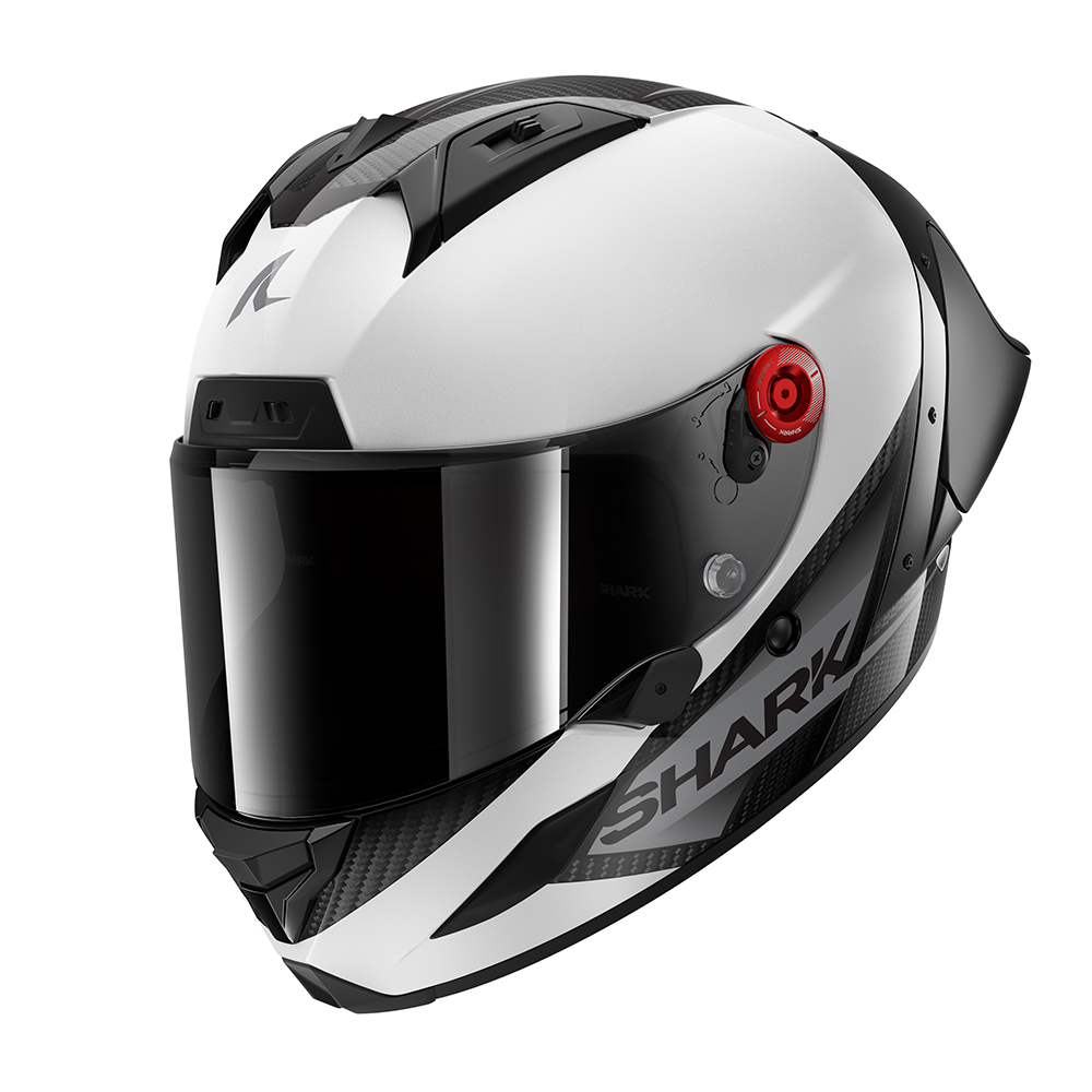 Shark - Casque Aeron GP Blank SP Blanc brillant