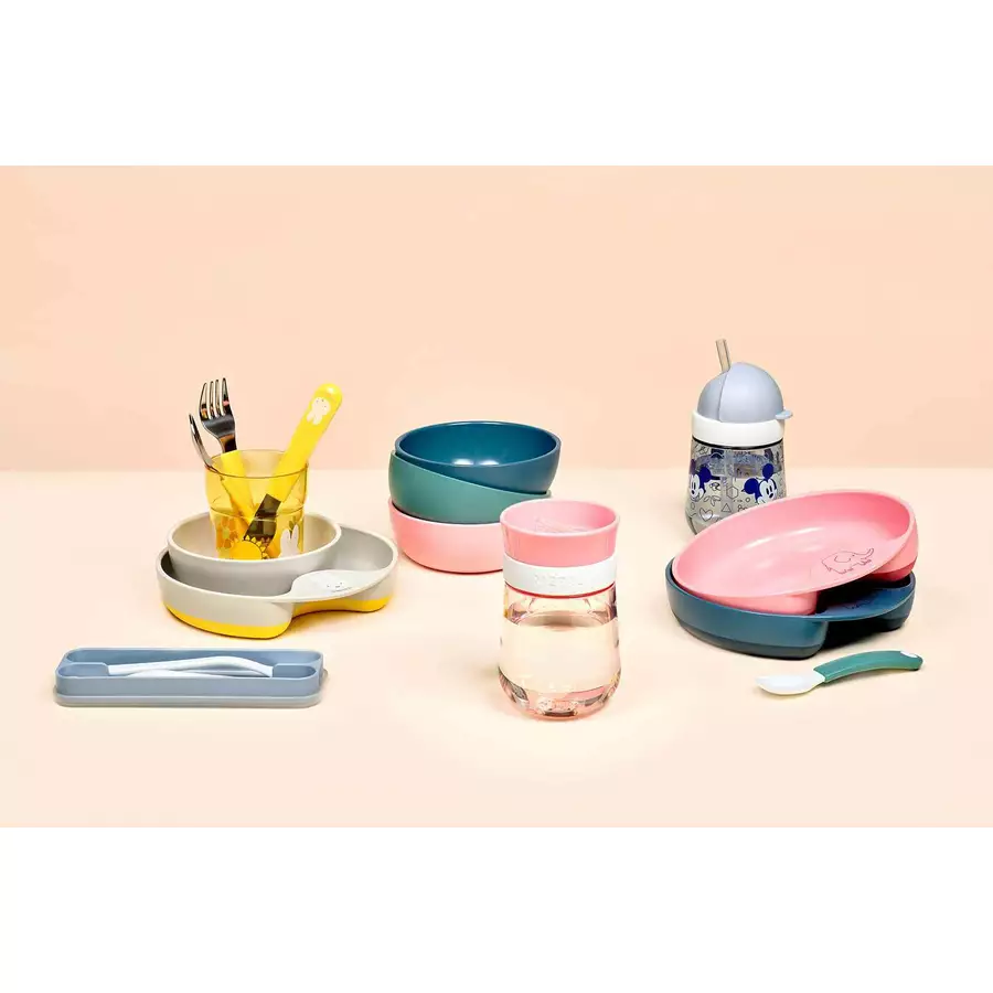 MEPAL Lernlöffel mio 2er Set - Deep Turquoise