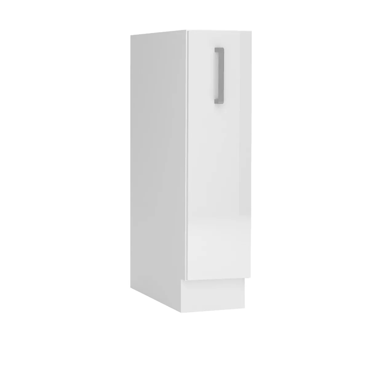 Pegane Colonne basse de cuisine - Blanc