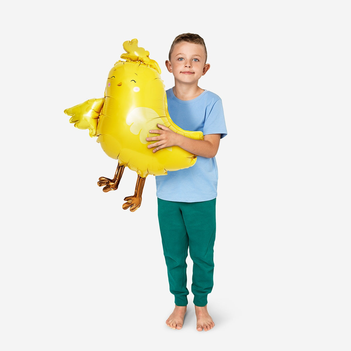 Folieballon med påskekylling - 60 cm