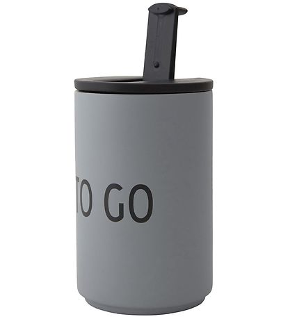 Design Letters Thermo - 350 ml - Grau