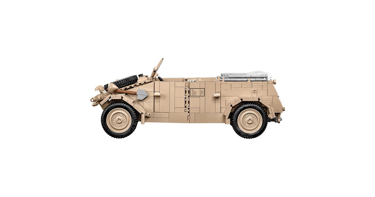 COBIHistorical Collection - Kübelwagen Personenkraftwagen Typ 82 Constructiespeelgoed  (Schaal 1:12)