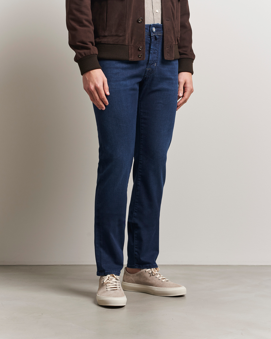 Jacob Cohën Bard Slim Fit Stretch Rinse Jeans Dark Blue