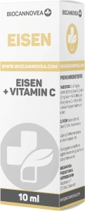 BIOCANNOVEA Eisen aktiviert & Vitamin C, 10 ml