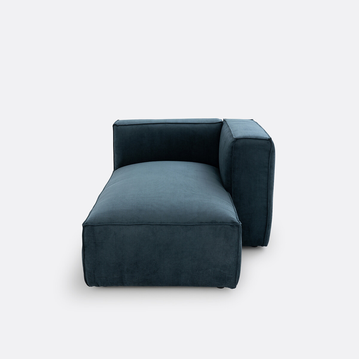 LA REDOUTE INTERIORS<br>Poltrona modular de veludo canelado, Seven