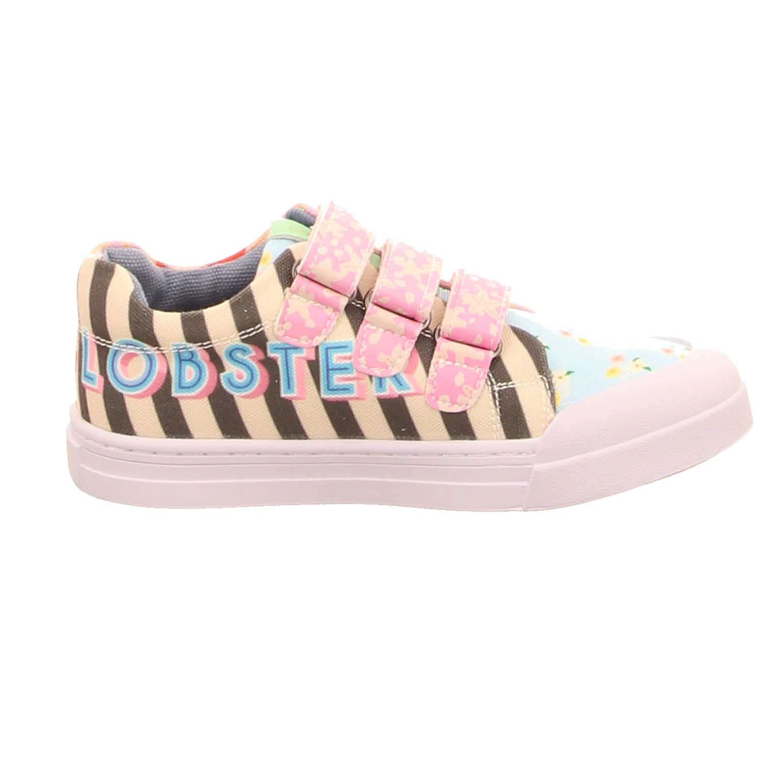 Shoesme Klettschuh rose/pink