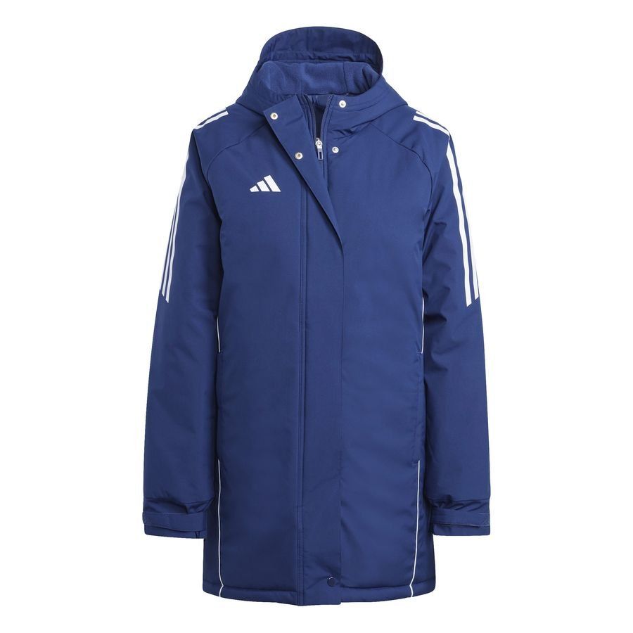 adidas Tiro 24 Parka Veste - Bleu Marine/Blanc Femme