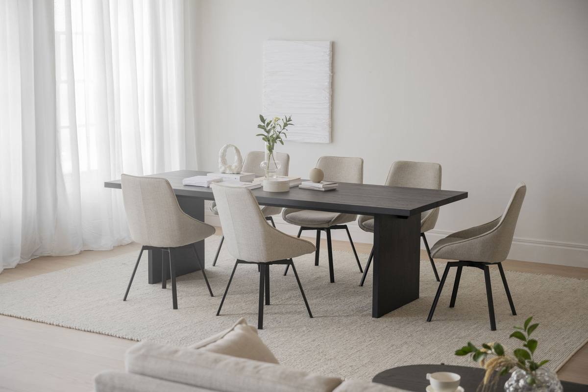 Eettafel Emmett Donker eiken
