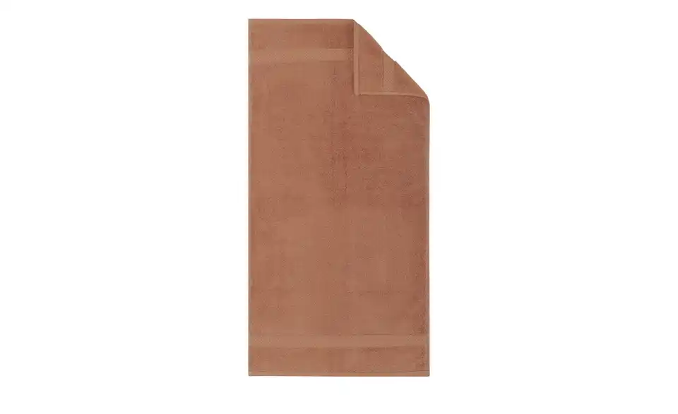 Handtuch Kuschel Wuschel Kupferfarben 50x100 cm