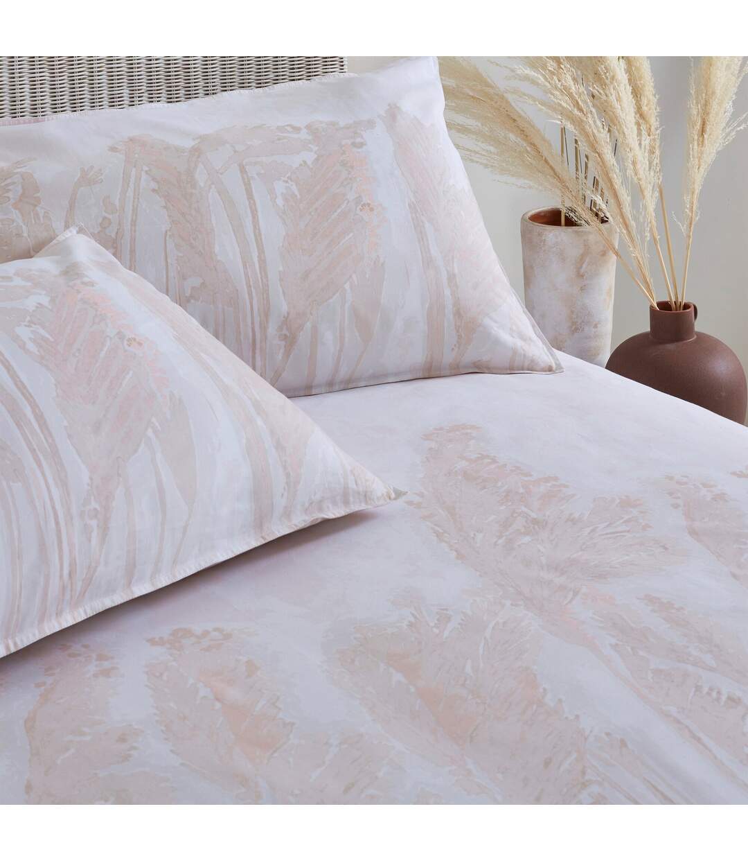 The Linen Yard - Parure de lit PAMPAS (Rose) - UTRV2147