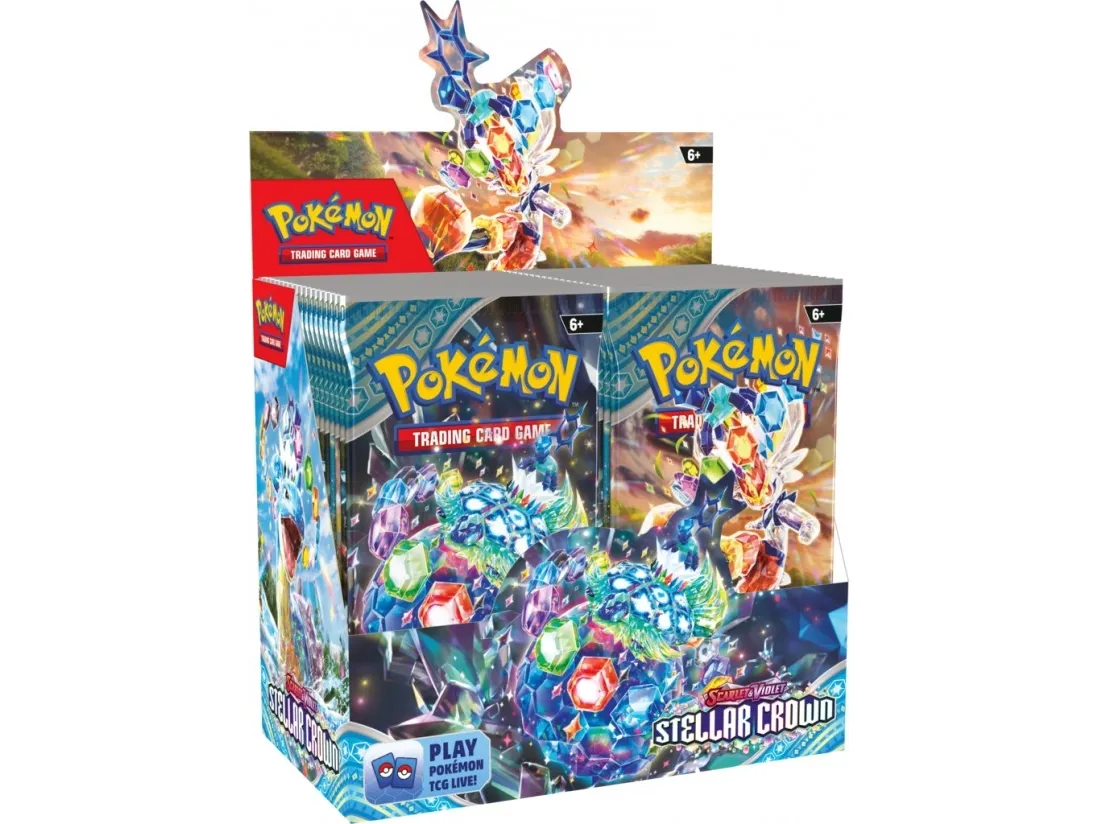 Pokémon Pokémon Display (Booster Box) - Stellar Crown - 36 Boosters