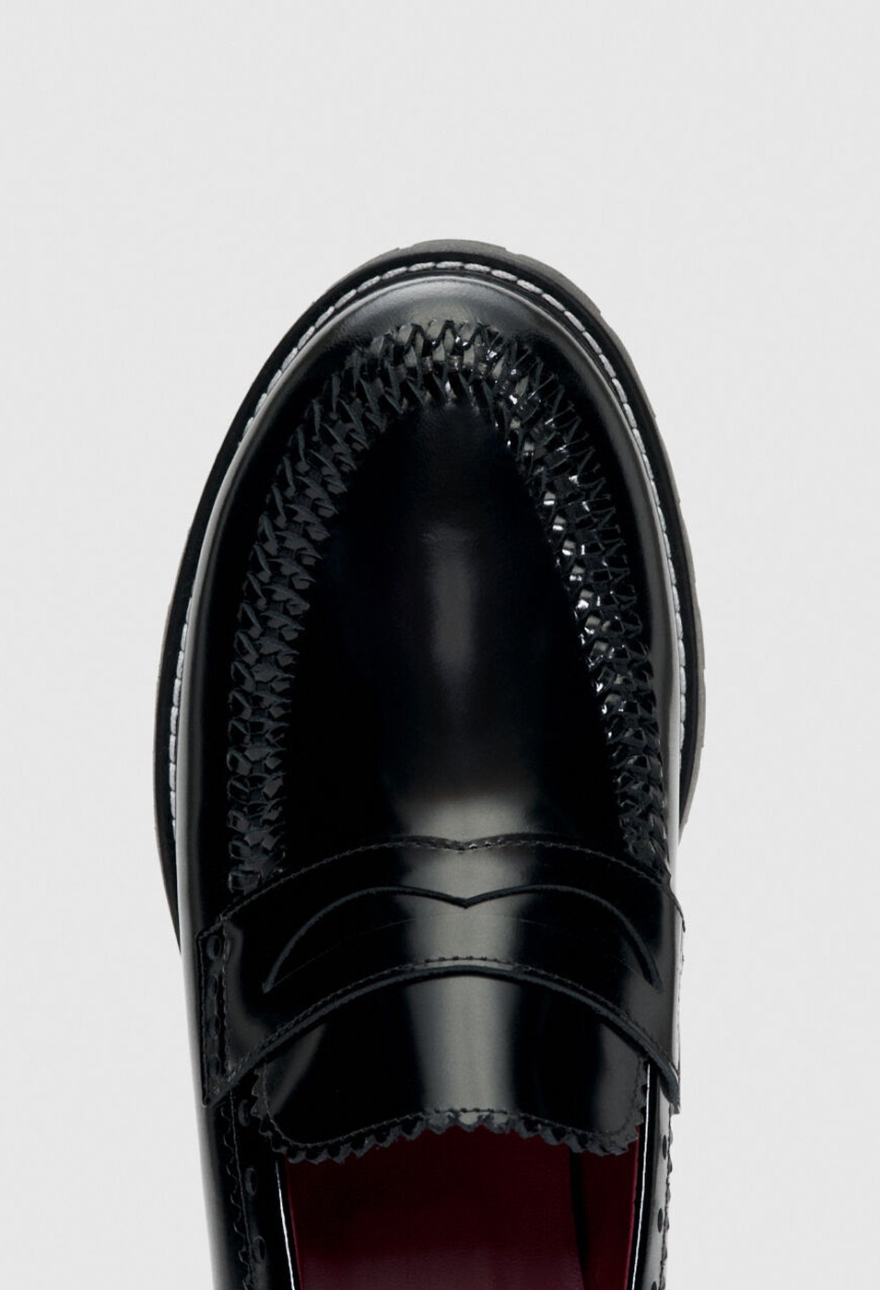 Mocassins en cuir