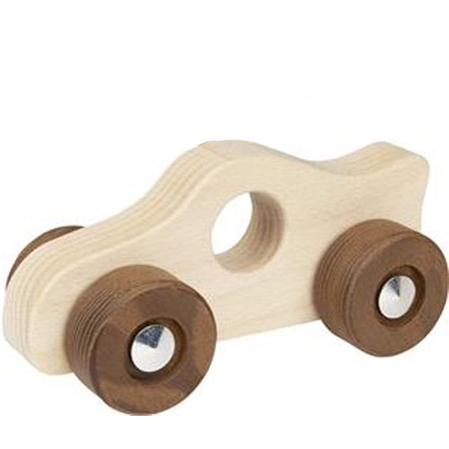 Goki houten raceautootje - assorti