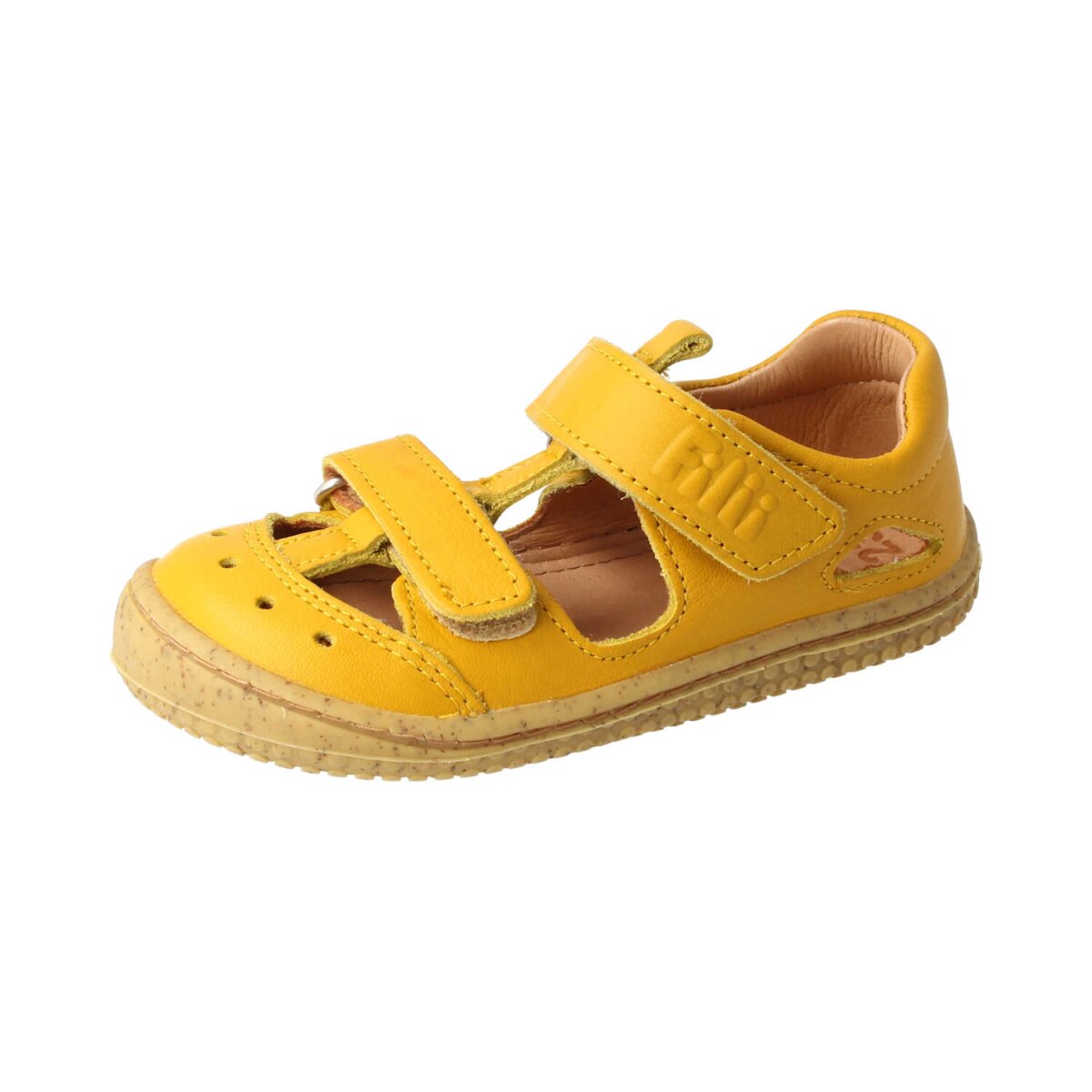 B32012-4 mustard KAIIMAN BIO nappa leather velcro Weite/M