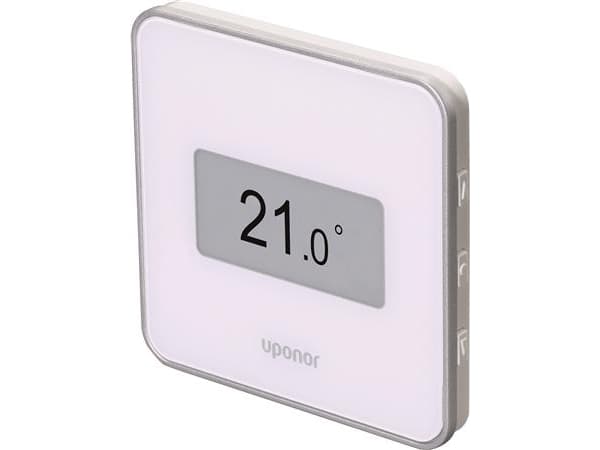 Uponor Smatrix Wave Style digital termostat med RHhvid trådløs T-169. Anvendes med Uponor Smatrix kontrolenhed X-265