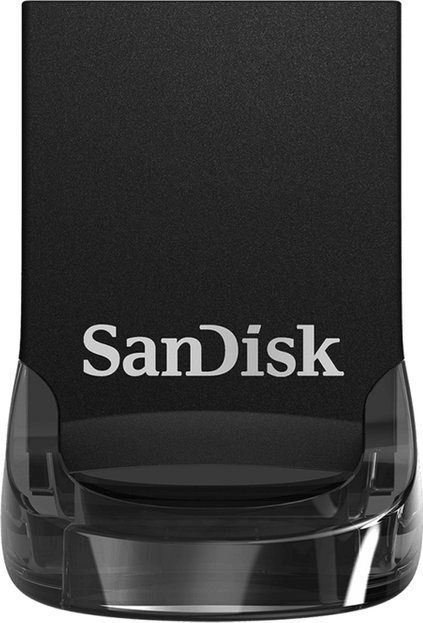 SanDisk Ultra Fit 64GB - USB 3.0A - Zwart