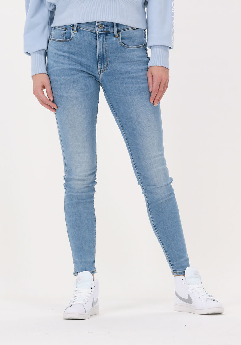 G-STAR RAW lichtblauwe g-star raw skinny jeans 3301 skinny wmn