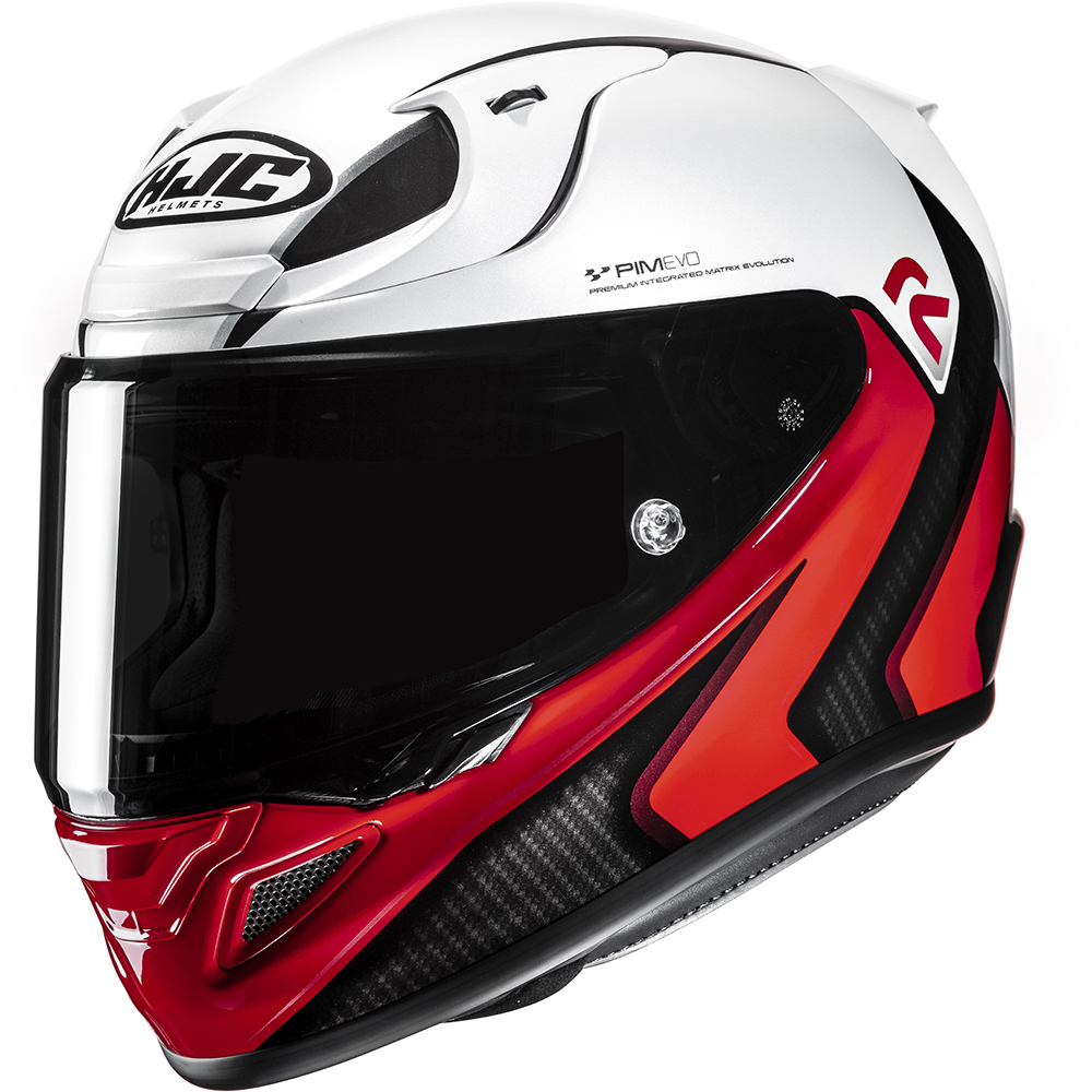 HJC - Casque RPHA 12 Kos MC1 / Blanc / Rouge