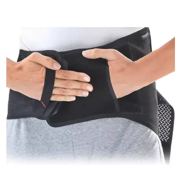 Cinto de suporte lombar Donjoy Lumbostrap, 21 cm de altura, tamanho P