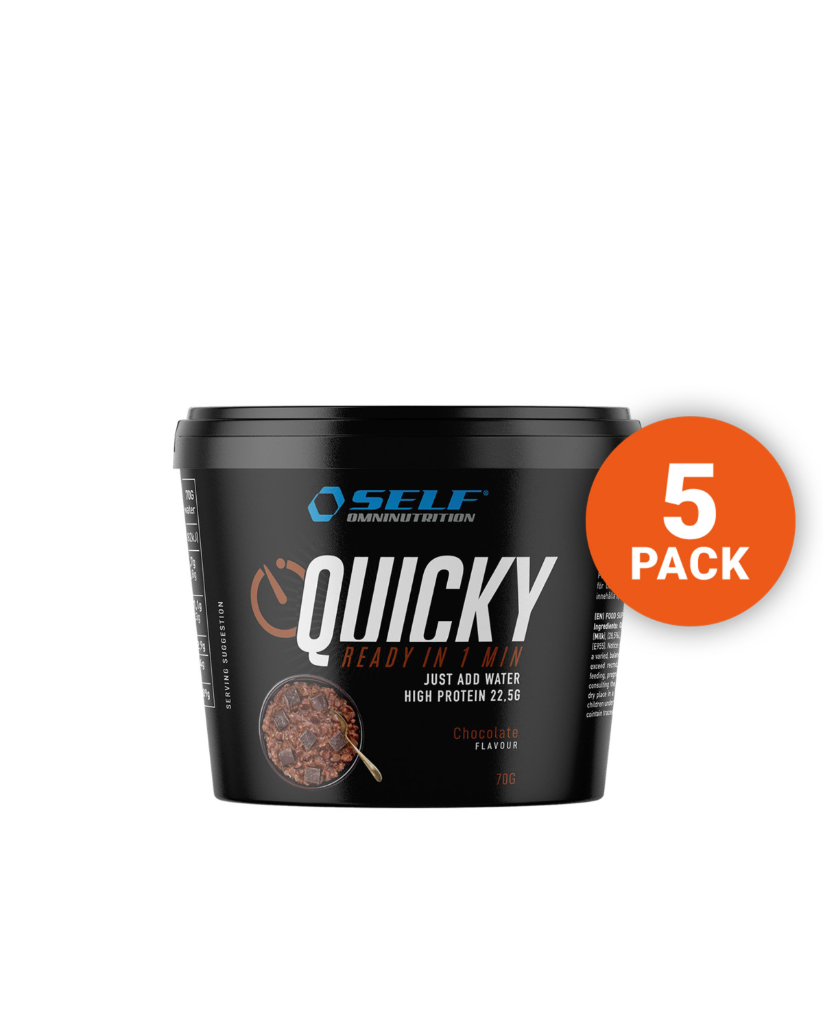 Quicky meal Chocolate 5x70g
