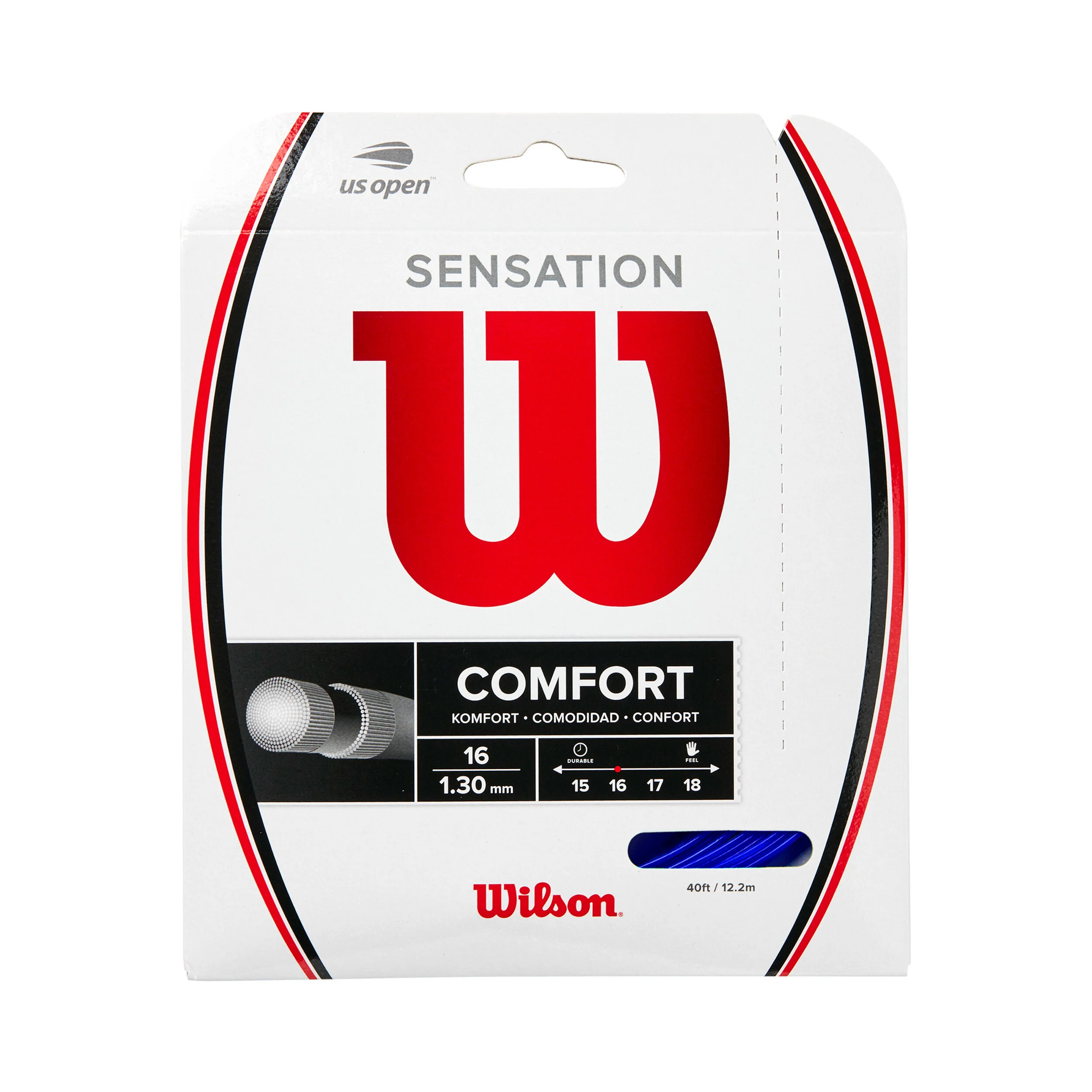 Wilson Sensation 16 12m Cordage En Garniture - Bleu
