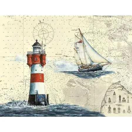Ravensburger Puzzle - Romantischer Leuchtturm, 2000 Teile